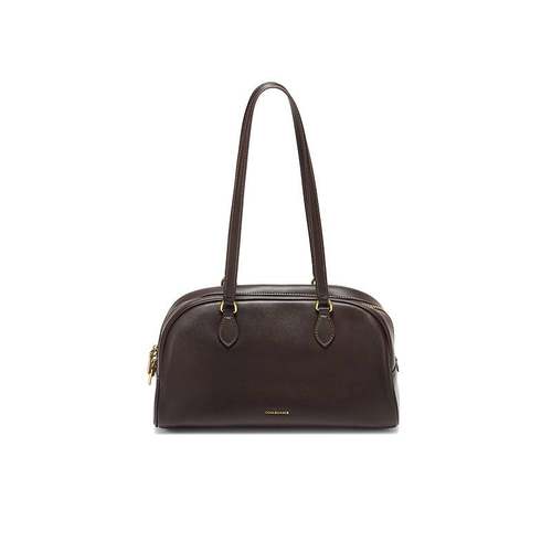 百丽包包女25冬新商场同款简约复古通勤大号单肩波士顿包BL862DX5