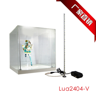 亚克力展示盒手办黏土收纳模型罩玩具高达灯具LED软陶瓷公仔模型