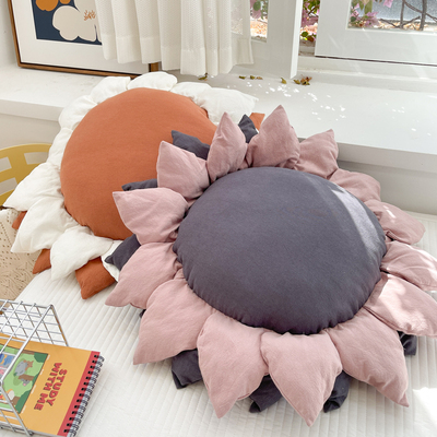 ins客厅沙发棉麻抱枕女生靠垫