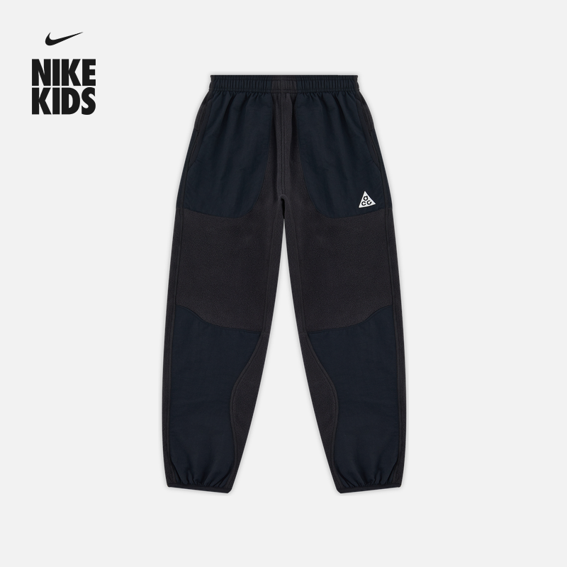 耐克大童户外摇粒绒长裤冬季新款男女童宽松运动NIKE ACG HQ9614