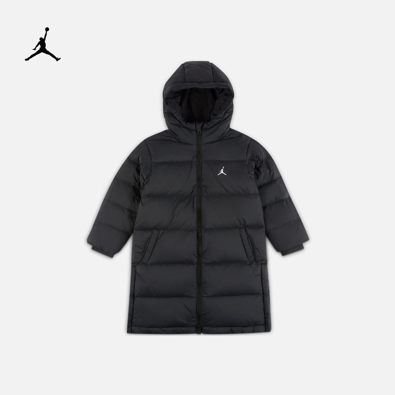 耐克乔丹幼童三防羽绒服外套冬季新款男童保暖拒水JORDAN IQ9939