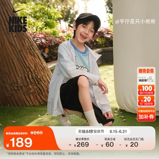 耐克大童速干短袖上衣夏季新款男女童半袖T恤NIKE DRI-FIT IR7012