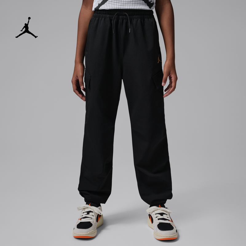 耐克乔丹新年系列马年限定大童梭织长裤春新款男童JORDAN IR8368