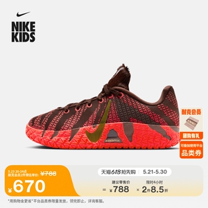 Nike耐克莫兰特3大童实战篮球鞋