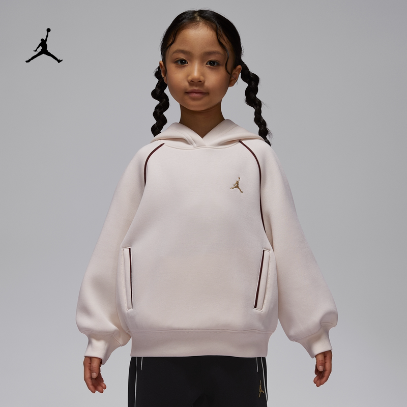 耐克乔丹新年系列马年限定幼童套头连帽衫春季新款JORDAN IR8335