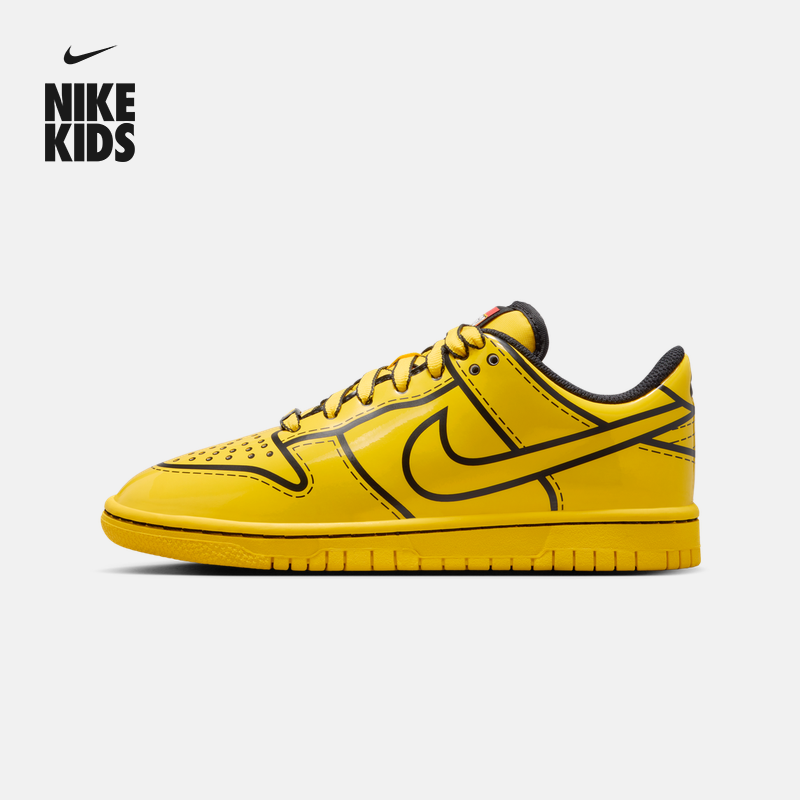 耐克乐高联名大童轻便运动鞋男女童板鞋NIKE DUNK X LEGO IF2117