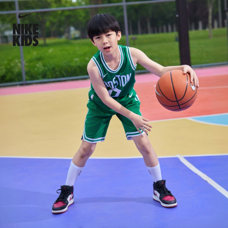 耐克波士顿凯尔特人队大童透气速干球衣男童NIKE ICON NBA FZ0852
