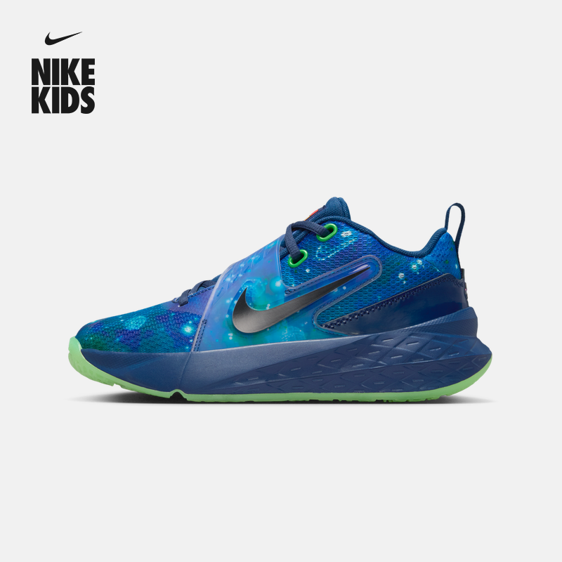 耐克乐高联名大童实战篮球鞋魔术贴春季男女童NIKE X LEGO IO4648