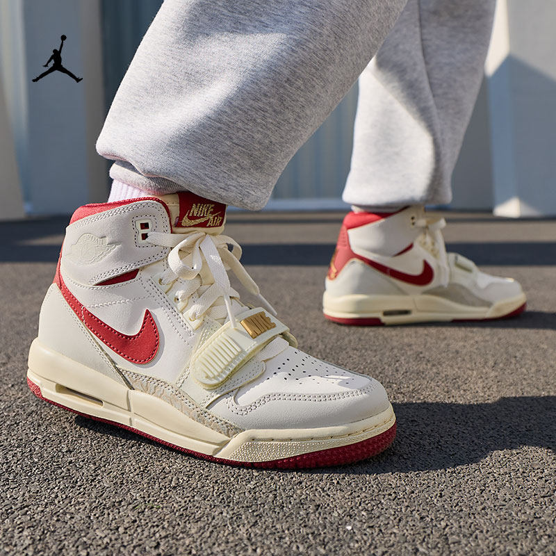 耐克乔丹大童轻便AJ312运动鞋春季新款男女童缓震JORDAN IQ9785