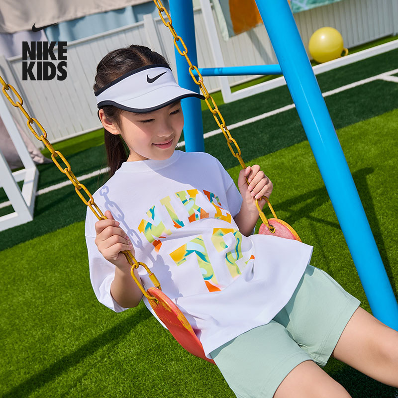 耐克勾大童速干遮阳帽夏季男女童舒适NIKE DRI-FIT ACE FB5061