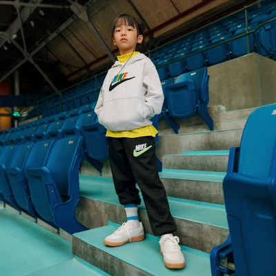 Nike耐克Club加绒柔软幼童长裤