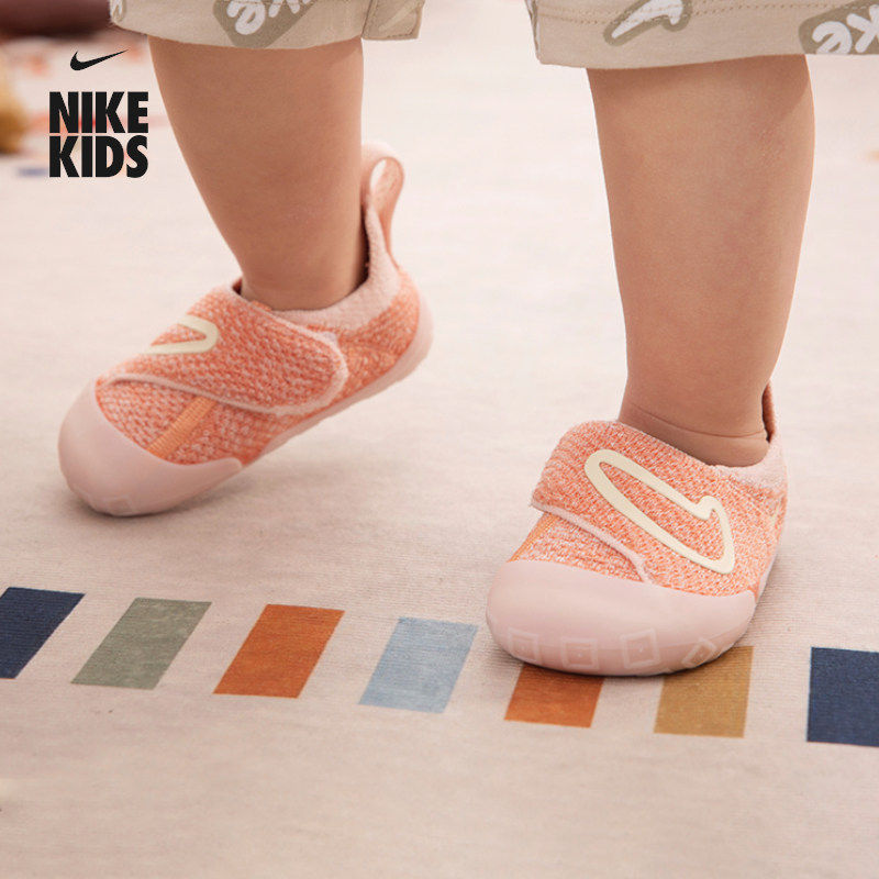 耐克宝宝勾婴童运动鞋软底学步鞋礼盒男女童NIKE SWOOSH 