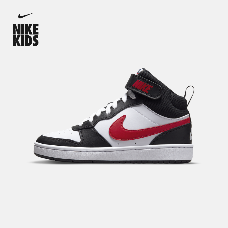 耐克酷菠萝大童平底鸳鸯勾运动鞋冬男女童板鞋NIKE COURT DO5889