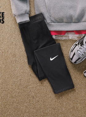 耐克大童训练紧身裤春季男童透气速干NIKE PRO DRI-FIT FJ6821