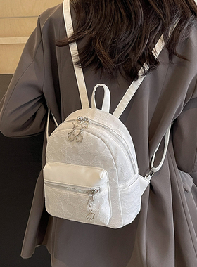 可爱女生书包双肩包女2026新款时尚手提单肩包高级感轻便旅行背包