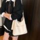 休闲大容量包包女式 2025新款 夏季 韩版 时尚 单肩斜挎包高级感托特包