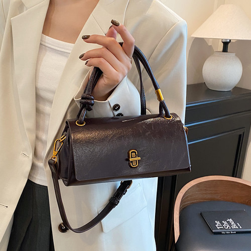 复古时尚百搭单肩包高级感小众