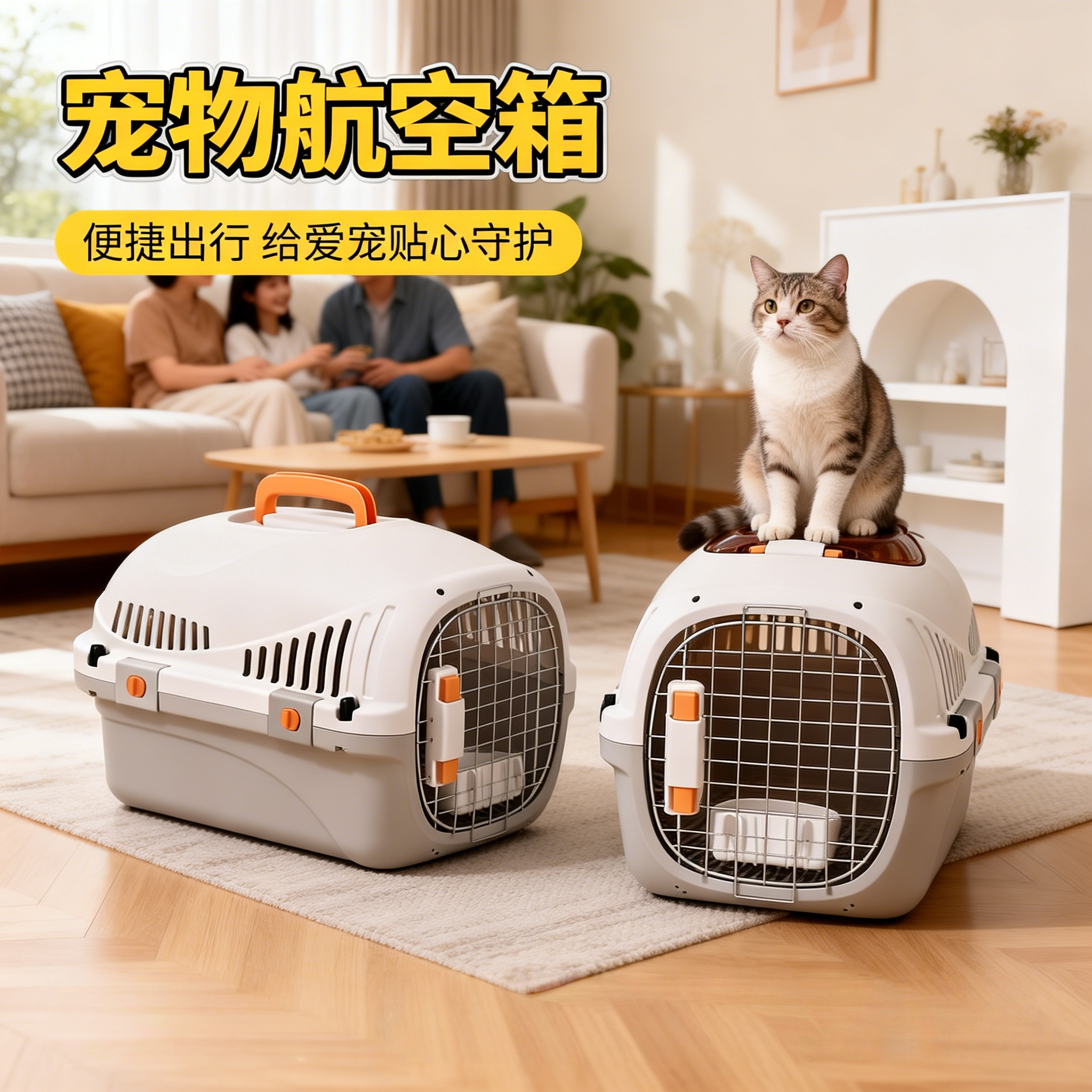 猫咪太空舱便携托运箱