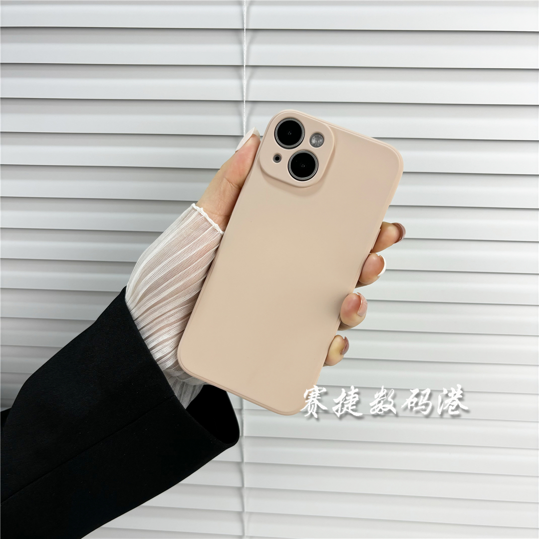 ins简约液态硅胶软壳卡其色8t适用一加13/12/11/10手机壳1+9/8/7全包one pus18s男女2V/3V防摔pro个性Ace/2/3