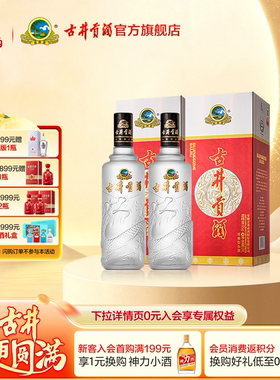 古井贡酒龙韵50度浓香型送礼袋