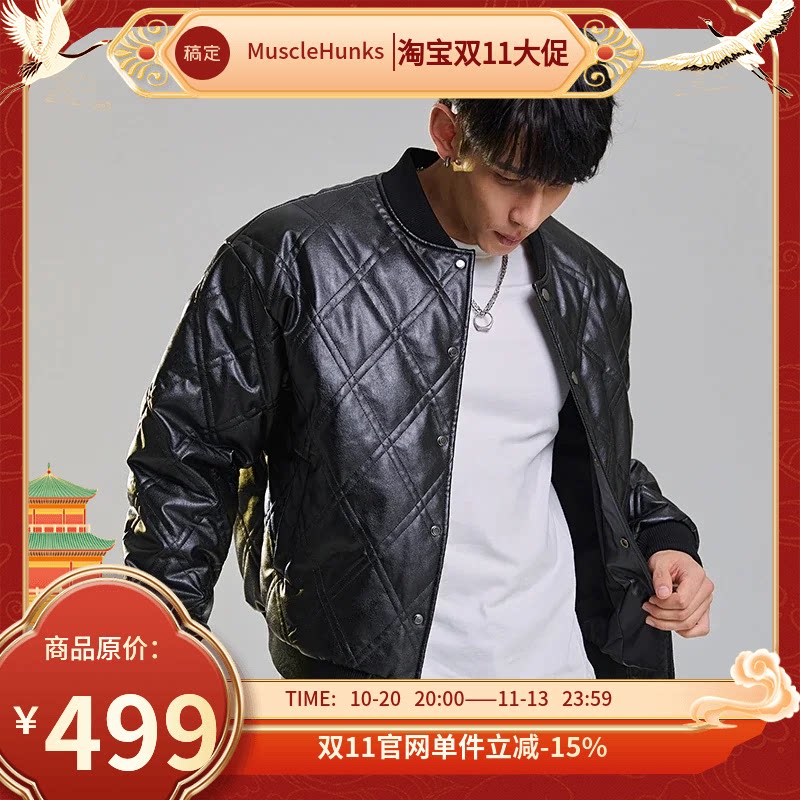 肌肉狗舒适亲肤潮牌新品棉衣外套