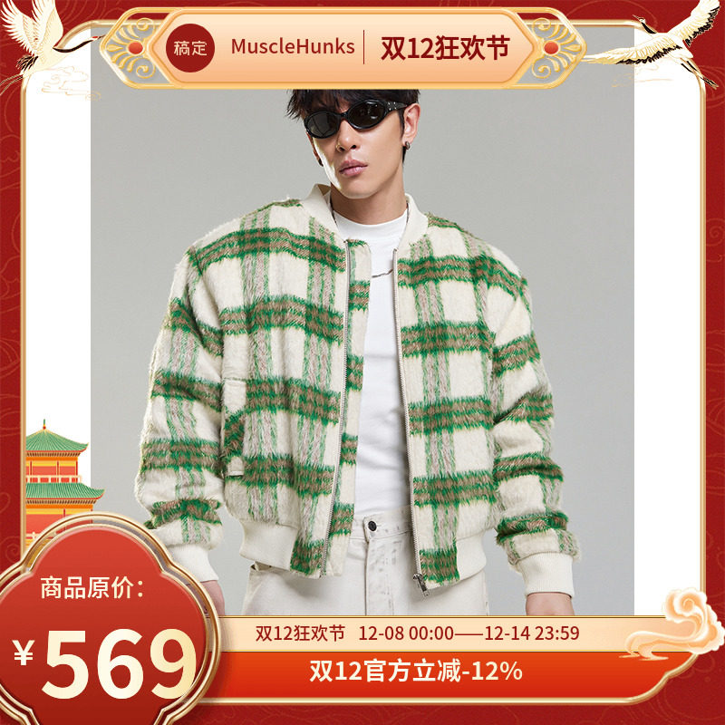 肌肉狗舒适保暖潮牌新品运动外套