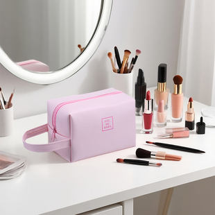 防水化妆包果冻包洗漱包便携旅行整理包大容量塑料包可爱收纳包女