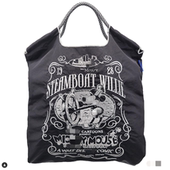 吾身绣品美国老鼠日本ballchain刺绣尼龙布袋环保袋包