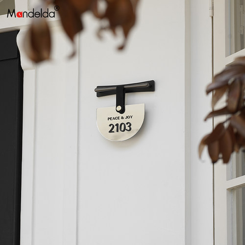 Mandelda入户轻奢挂牌装饰门牌