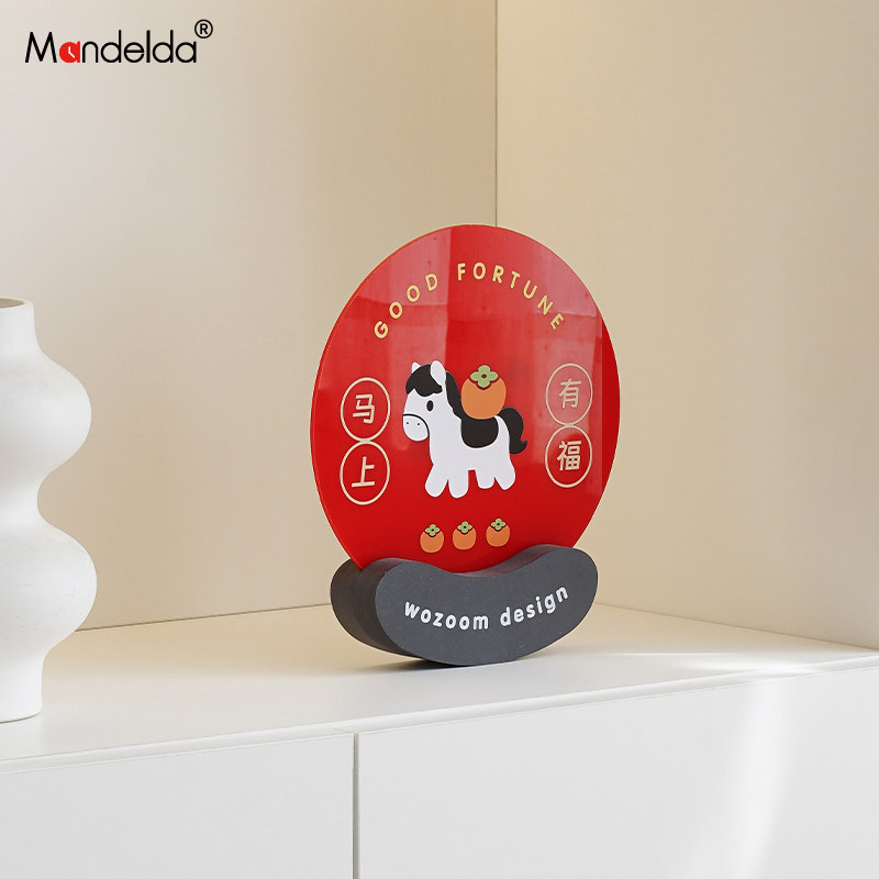 Mandelda马上发财创意玄关桌面摆件客厅电视柜招财轻奢装饰品,家居饰品,桌面摆件,淘宝优惠券,粉丝福利购,淘宝优惠卷