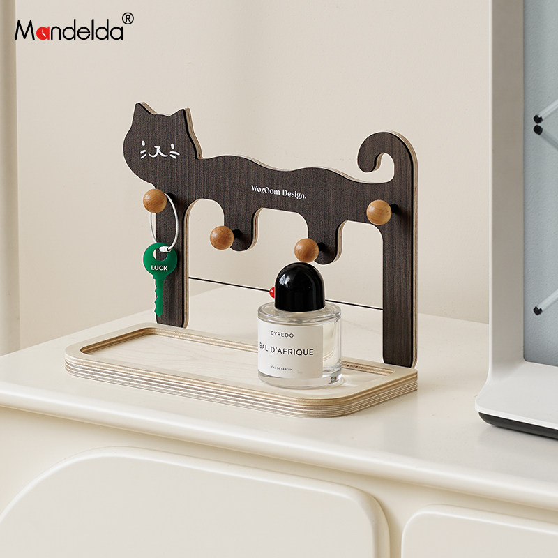 Mandelda钥匙收纳摆件入户玄关置物架客厅鞋柜装饰托盘挂架置物架,家居饰品,装饰摆件,淘宝优惠券,粉丝福利购,淘宝优惠卷