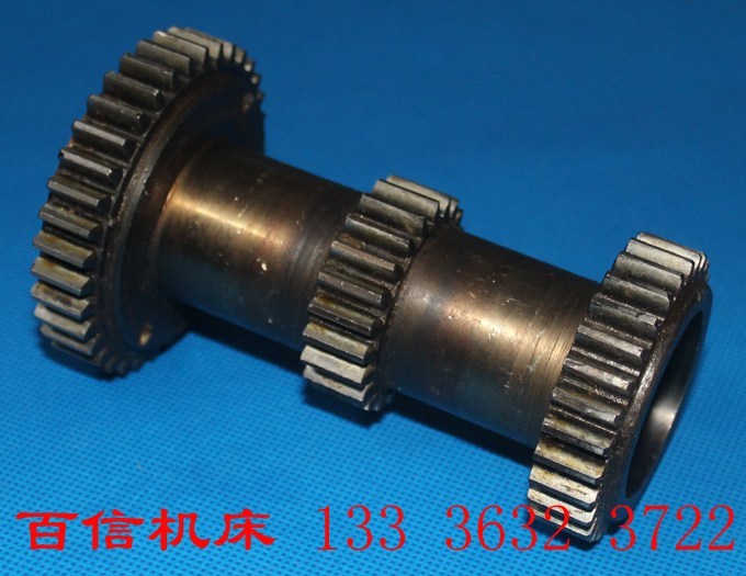 杭州机床厂XQ6225铣床配件20032 杭州XQ6230A铣床三联齿轮配件