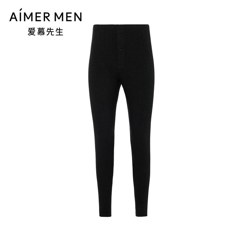 爱慕先生24秋冬双面暖绒保暖内衣男士含山羊绒长裤NS73J491P