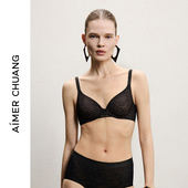 AIMER CHUANG太湖内衣女3 4薄杯大罩杯大胸显小文胸CA132141