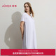 爱慕26春夏沁凉睡衣女带胸垫短袖 可外穿家居睡裙AM44C881