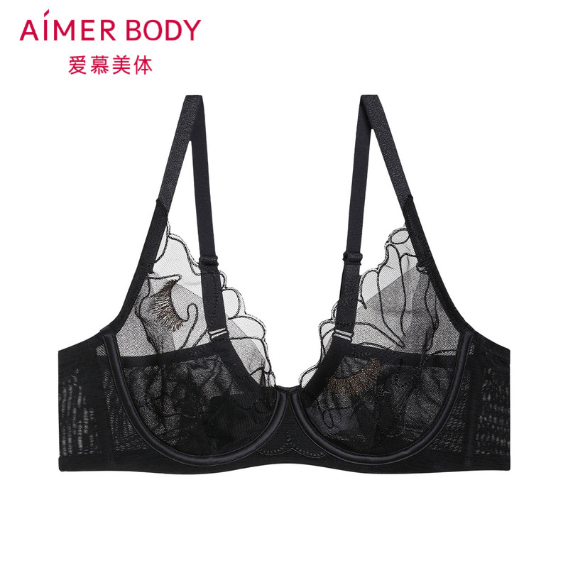 【爱慕甄选】性感刺绣蕾丝大胸显小遮副乳薄杯美体文胸AD130281,女士内衣/男士内衣/家居服,文胸,淘宝优惠券,粉丝福利购,淘宝优惠卷
