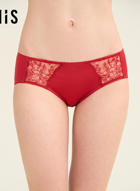 爱美丽囍燕蕾丝低腰平角裤IM23BUZ1