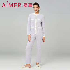 爱慕香遇圆领开衫分身套装AM469071
