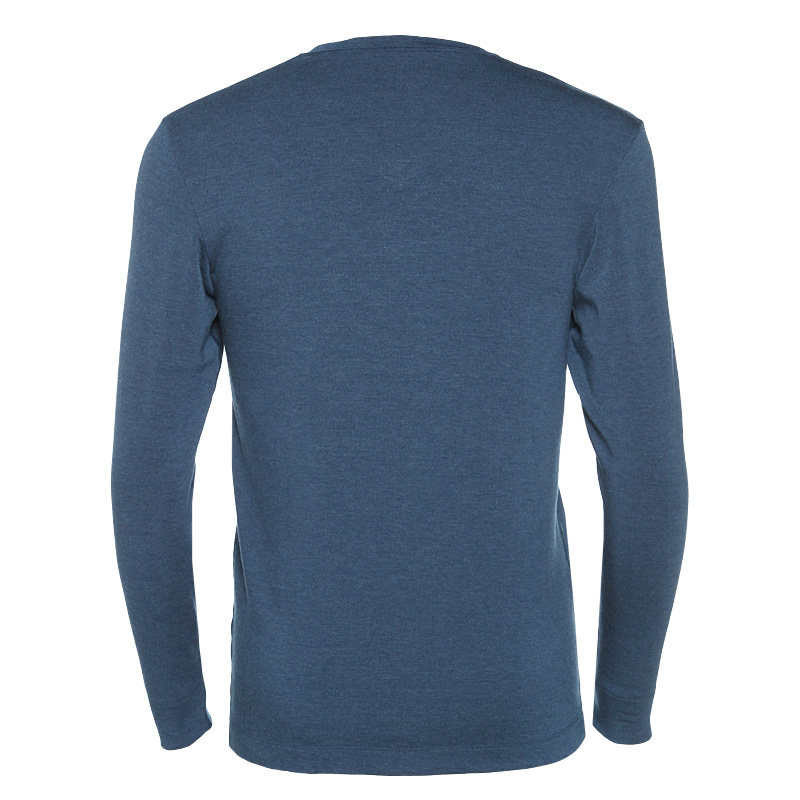 AIMER LOVES MENS WARM UNDERWEAR GENUINE SKIN-FRIENDLY WARM VELVET V-NECK CASHMERE THICKENED TOP NS72J11