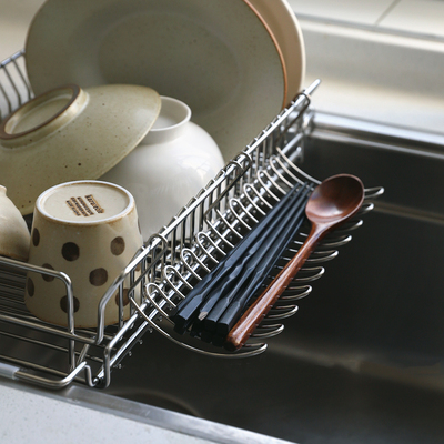 日本进口厨房水槽置物架