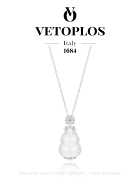 【白月宝葫】vetoplos新中式复古葫芦项链F1028
