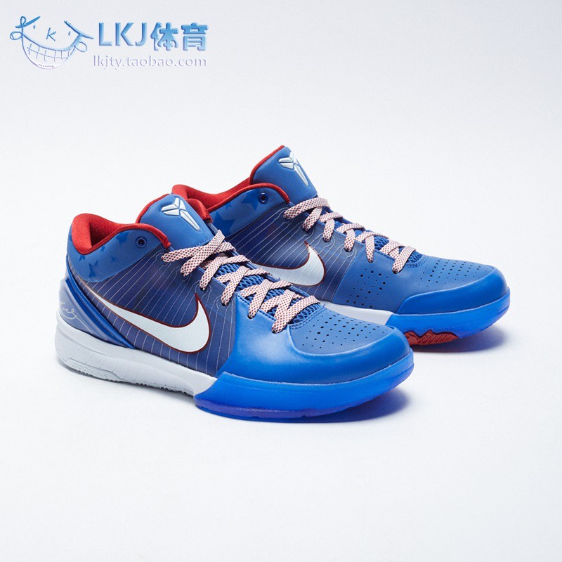 Nike Kobe 4 Protro 科比 ZK4 费城 白蓝色低帮篮球鞋 FQ3545-400