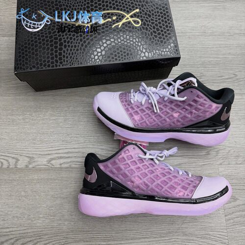 Nike Kobe 3 Protro 科比 ZK3 Low 低帮粉实战篮球鞋 IF2497-500
