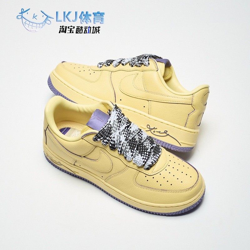 AF1科比黄色空军一号板鞋
