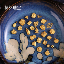 24kk纯手工錾刻古法黄金