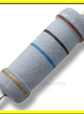 大功率常用碳膜电阻元件包1W 2W 3W 5W 1K 4.7K 470欧5%放电