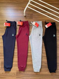 卫裤 外贸日单春秋新款 收脚休闲裤 长裤 男女纯棉毛圈跑步健身运动裤