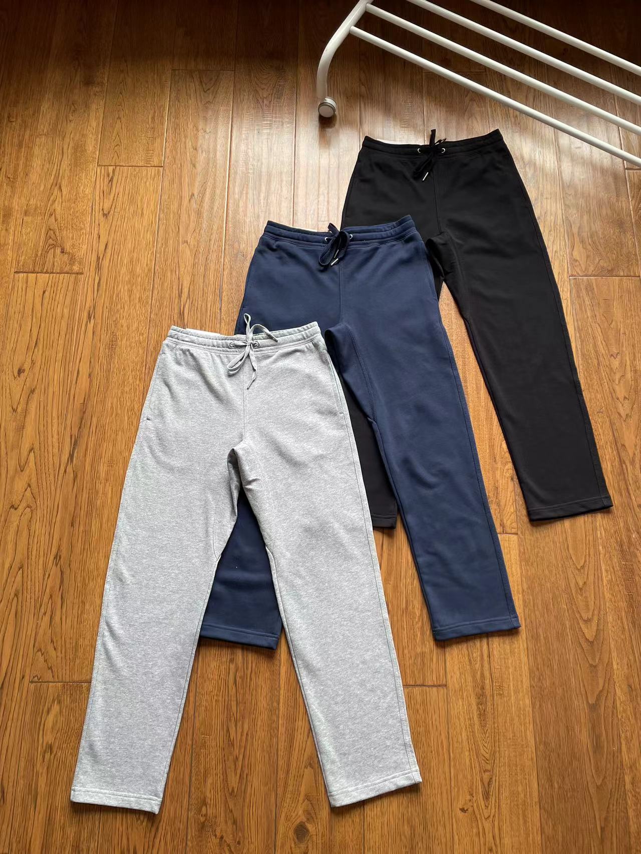 外贸日单春夏轻薄卫裤直筒休闲裤