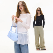 T恤 晶咕白标DADATATA3 长袖 暮光浪漫 吊带裙两件套 20晚8点NEW