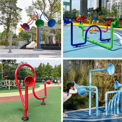 儿童户外传声筒小区打击乐器